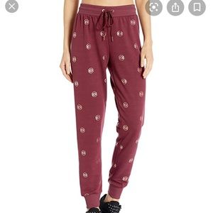 Bebe Maroon joggers, nwot , small